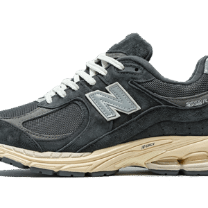 New Balance 2002R Black Dark Grey