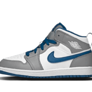 Nike Air Jordan 1 Mid True Blue Enfant (PS)