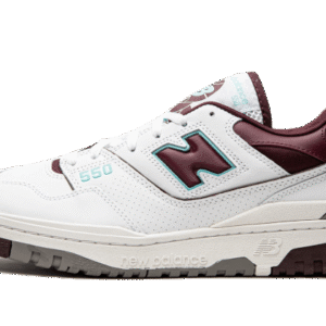 New Balance 550 Burgundy Cyan