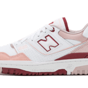 New Balance 550 White Scarlet Pink