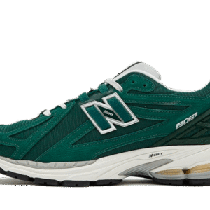 New Balance 1906R Green Suede Metallic Silver