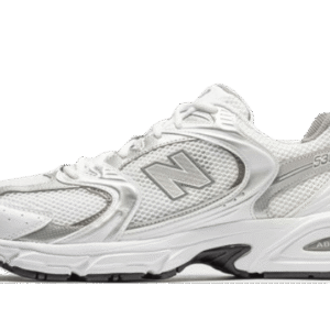 New Balance 530 White Silver Metallic
