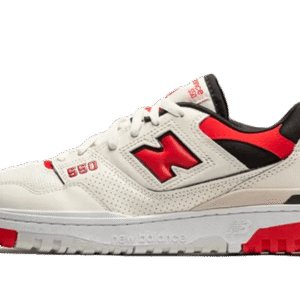 New Balance 550 Sea Salt True Red