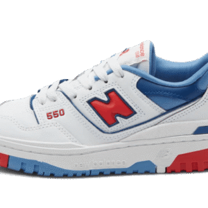 New Balance 550 White True Red