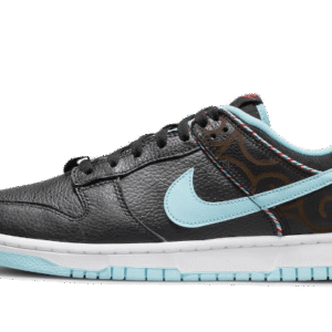 Nike Dunk Low SE Barber Shop Black