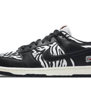 Nike SB Dunk Low Quartersnacks Zebra