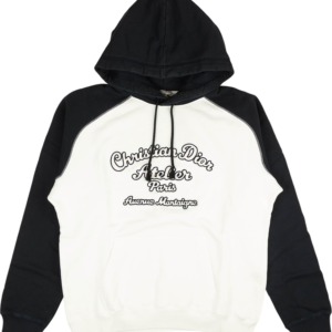 Dior Embroidered Avenue Montaigne Hoodie ‘blue’