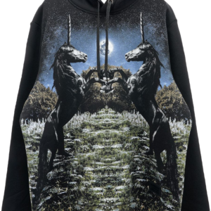 Burberry Meadow Print Hoodie ‘black’