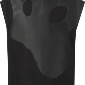 Burberry Monster Graphic And Lambskin Hoodie ‘black’
