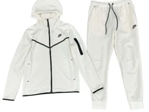 Conjunto NIKE TECH Fleece «Blanco» Algodon Real