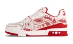 Graffiti Bianco Rosso