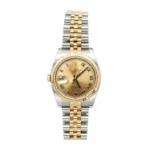 Rolex Date Just Champagne Gold RLX016