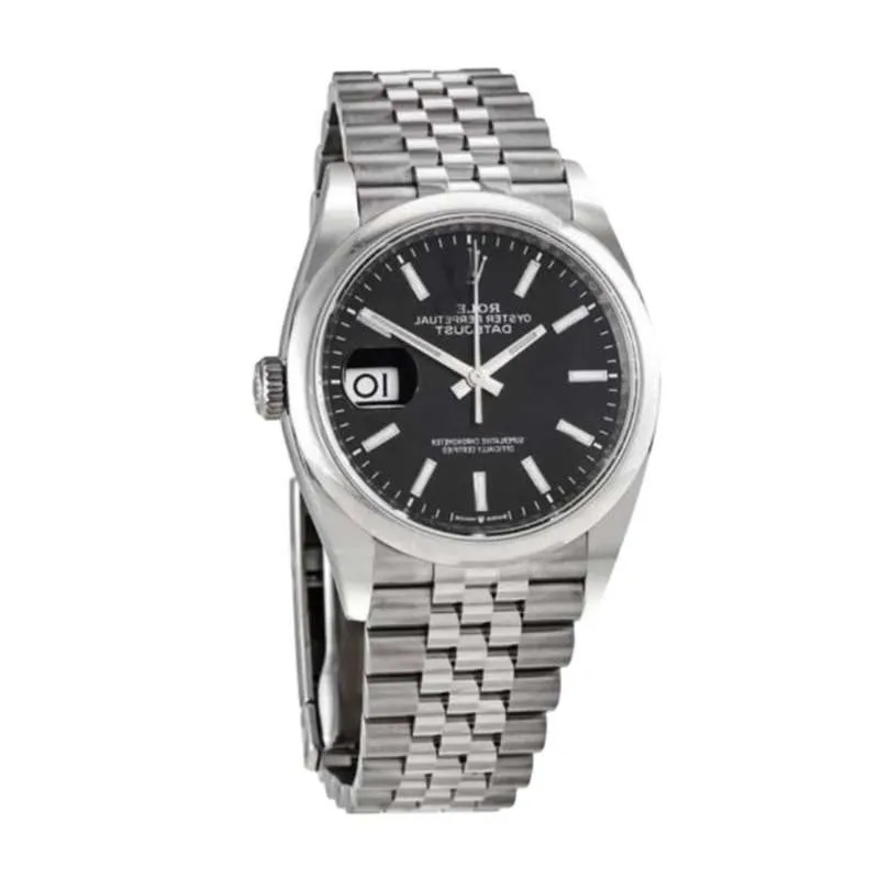 Rolex Date Just Champagne Roman RLX015