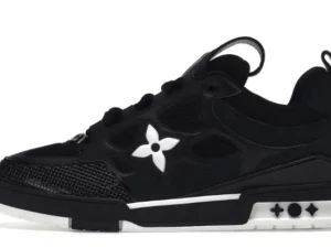 Skate Sneaker Black White